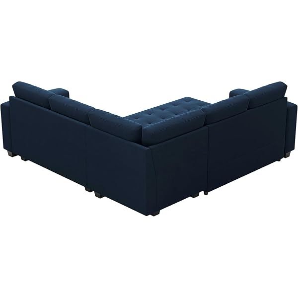 Sofá cama modular seccional con sofá cama extraíble Sofá cama modular de dos plazas