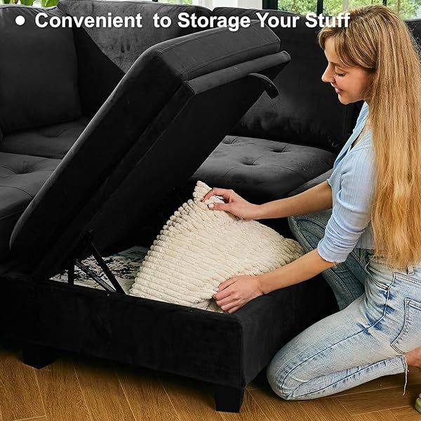 Sofá cama modular seccional con sofá cama extraíble Sofá cama modular de dos plazas