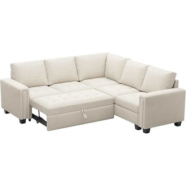 Sofá cama modular seccional con sofá cama extraíble Sofá cama modular de dos plazas