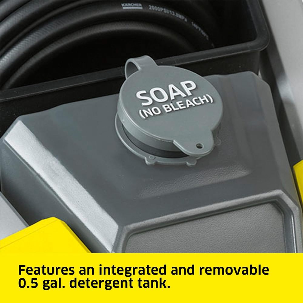 Lavadora a presión eléctrica PSI con 3 boquillas de pulverización, Ideal para Limpiar Coches, revestimientos, calzadas, esgrima y más