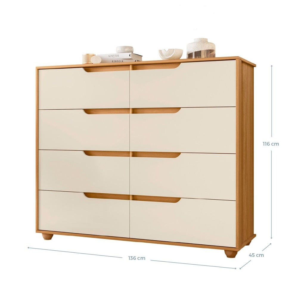 COMBO CLOSET 4P+COMODA DOB CARV(271002+276018