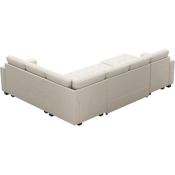 Sofá cama modular seccional con sofá cama extraíble Sofá cama modular de dos plazas