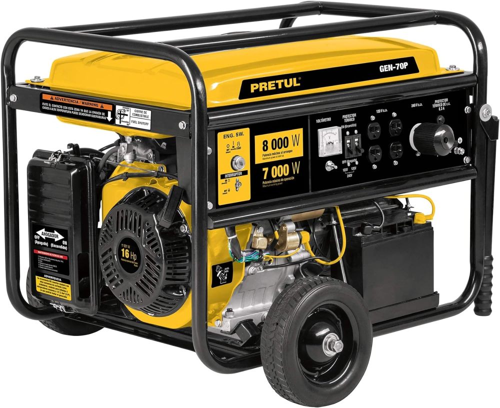 GEN-55P, Generador portátil 6.6 kW motor a gasolina