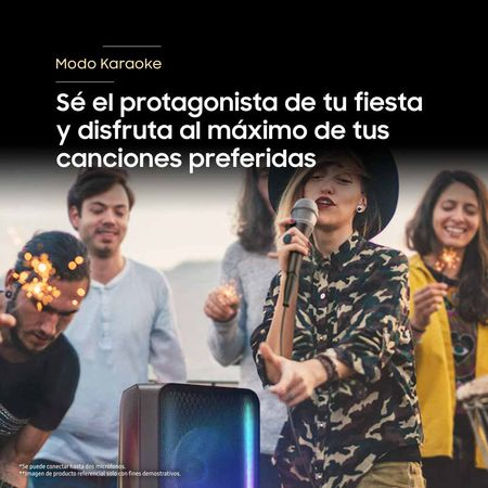 Torre de Sonido Bluetooth 1500W MX-T70/PE
