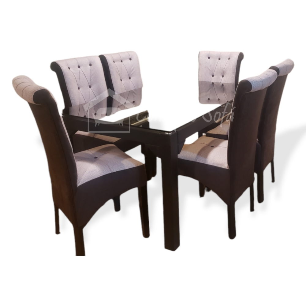 UEGO DE COMEDOR 6 SILLAS MATHEO