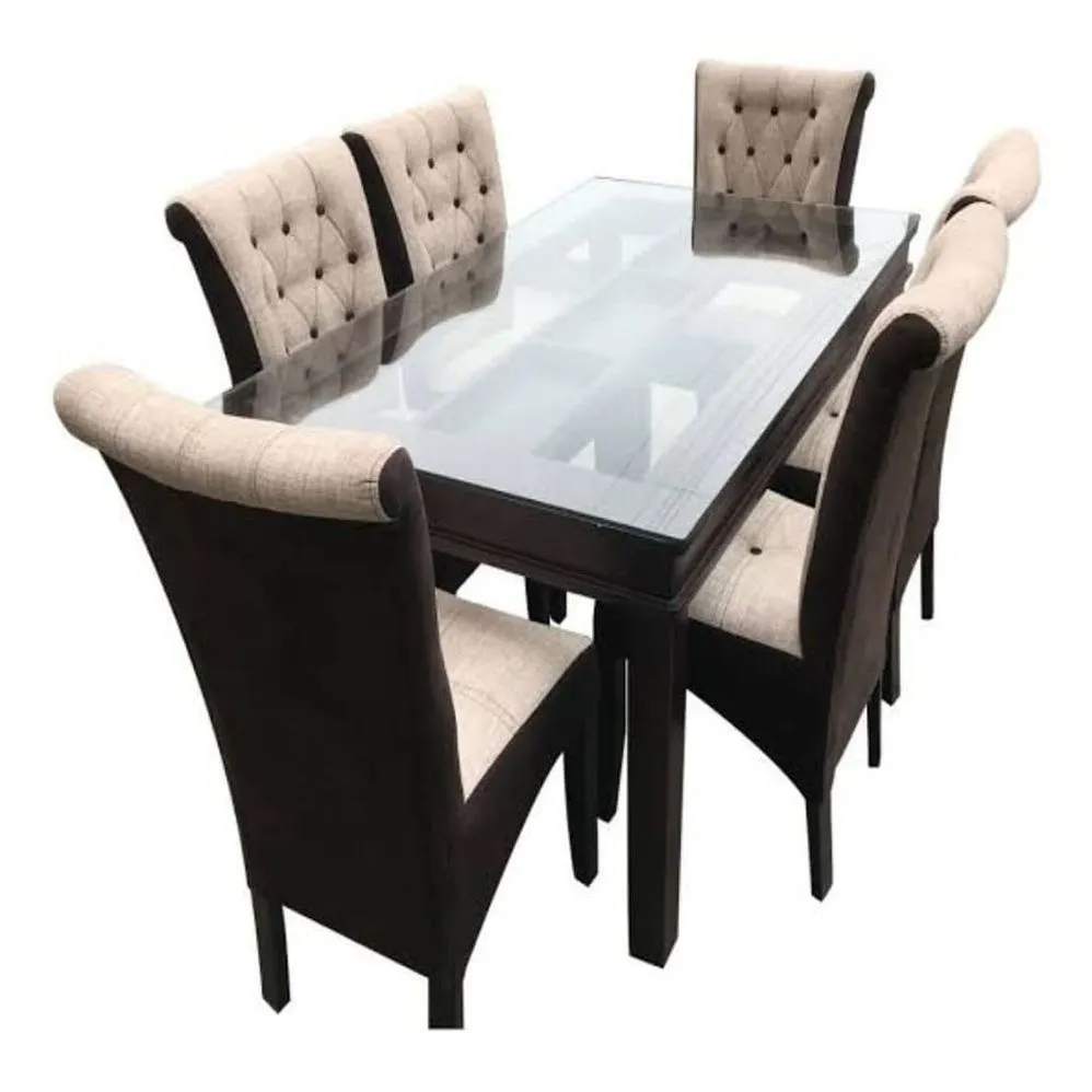 UEGO DE COMEDOR 6 SILLAS MATHEO