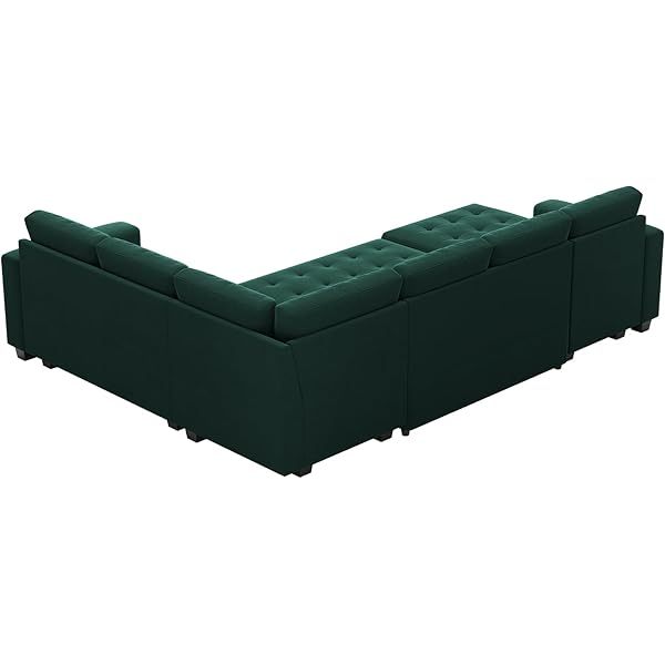Sofá cama modular seccional con sofá cama extraíble Sofá cama modular de dos plazas