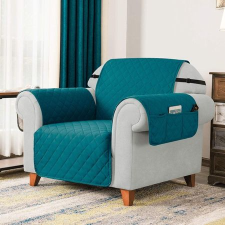 Cobertor Reversible de Muebles de 1, 2 y 3 Asientos Turquesa