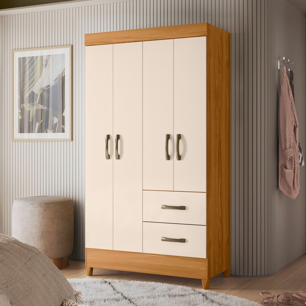 COMBO CLOSET 4P+COMODA DOB CARV(271002+276018