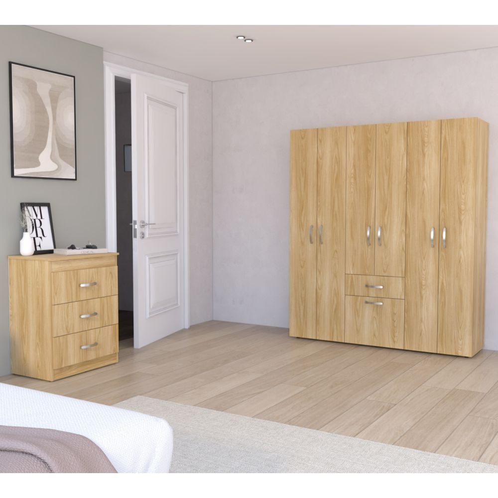 Closet + Comoda Mayer Fresno Blanco RTA DESIGN CFB 10893