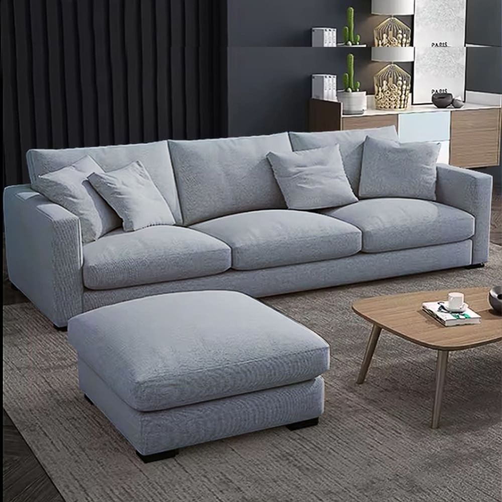 Sofa Mery Mas Banqueta Beige