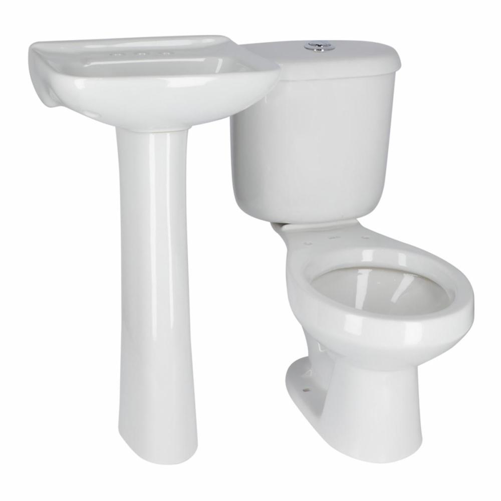 PAQUETE SANITARIO CON LAVABO DE 2 PIEZAS FUTURA II DUAL