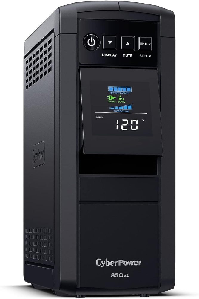 CP1000PFCLCD PFC Sinewave UPS 1000VA 600W PFC Compatible Mini