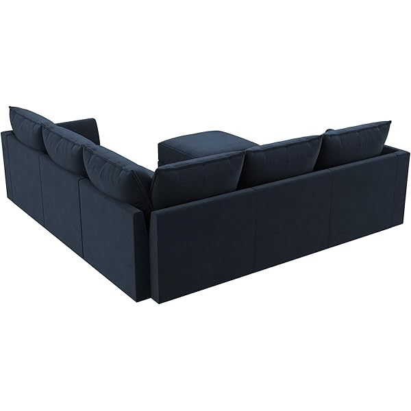 Sofá cama modular seccional con espacio de almacenamiento Sofás cama seccionales de terciopelo