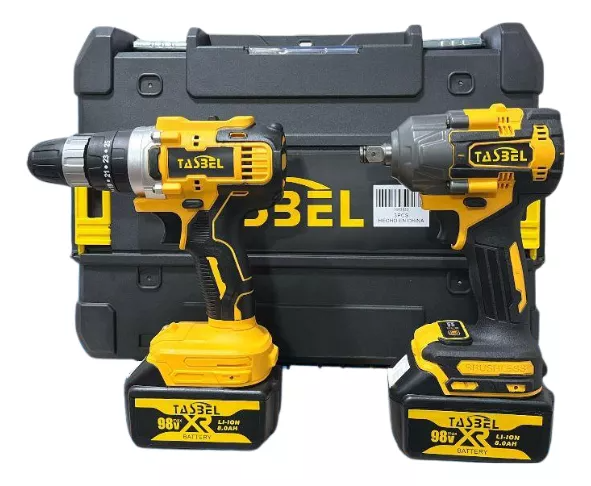 Herramientas Taladro , Esmeril Y Llave De Impacto 98v