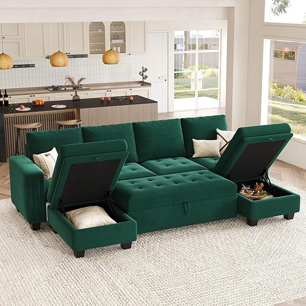 Sofá cama modular seccional con sofá cama extraíble Sofá cama modular de dos plazas