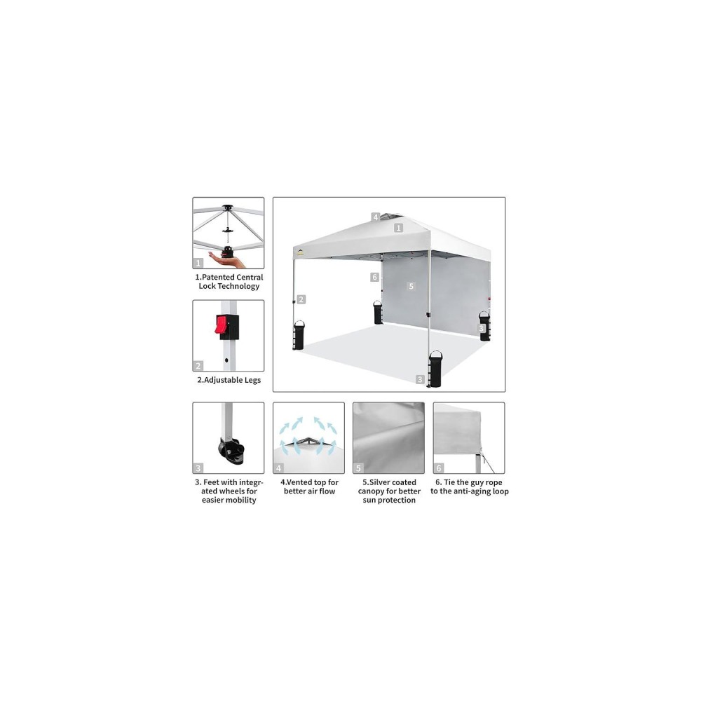 Toldo Desplegable de 10 x 10 Crown Shades