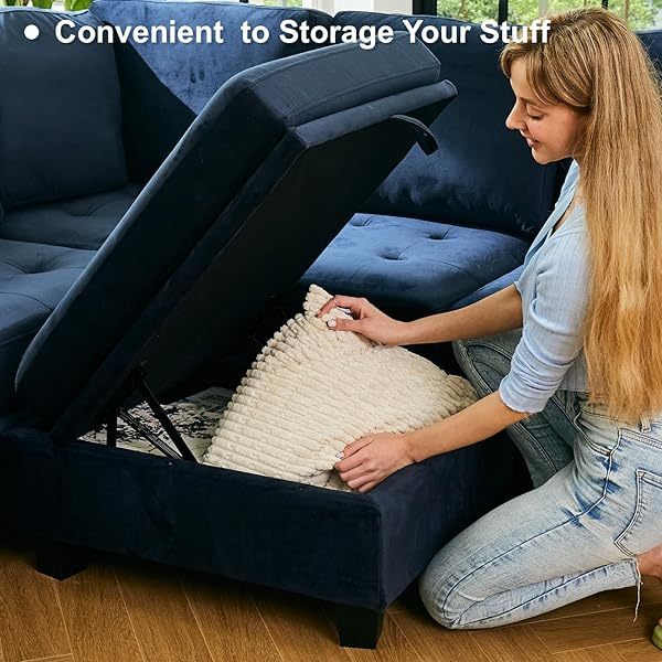 Sofá cama modular seccional con sofá cama extraíble Sofá cama modular de dos plazas