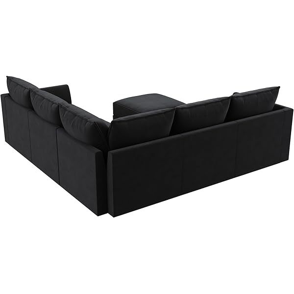 Sofá cama modular seccional con espacio de almacenamiento Sofás cama seccionales de terciopelo