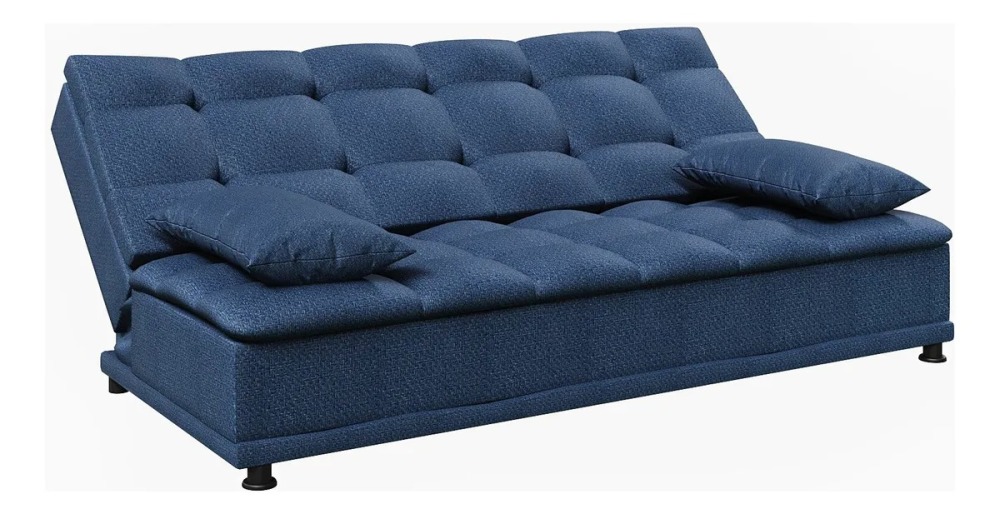 Sofá Cama Reclinable Lase Color Gris Oscuro Sillón Para Sala Moderna Rio Tela Oslo Confort Para Descansar Ver Tv O Recibir Visitas