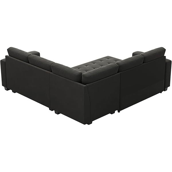 Sofá cama modular seccional con sofá cama extraíble Sofá cama modular de dos plazas