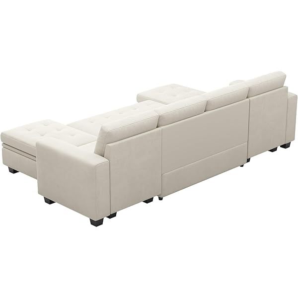 Sofá cama modular seccional con sofá cama extraíble Sofá cama modular de dos plazas