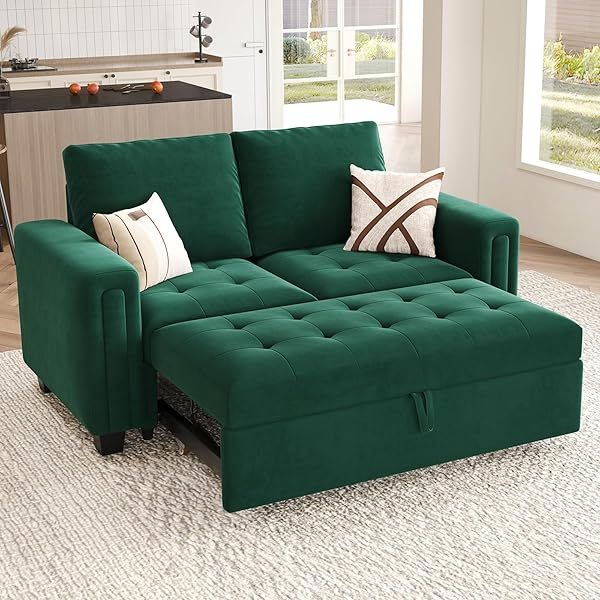 Sofá cama modular seccional con sofá cama extraíble Sofá cama modular de dos plazas