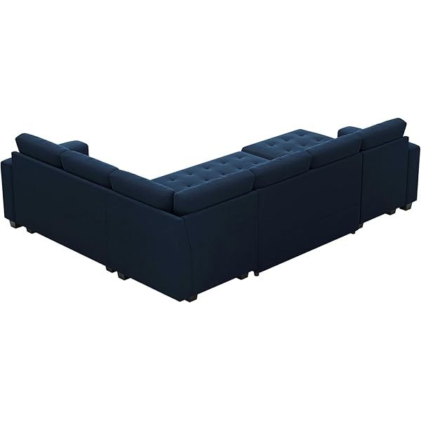 Sofá cama modular seccional con sofá cama extraíble Sofá cama modular de dos plazas