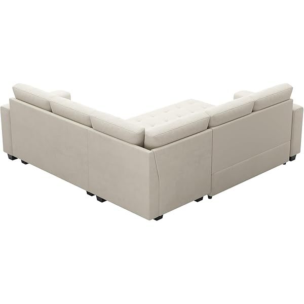Sofá cama modular seccional con sofá cama extraíble Sofá cama modular de dos plazas