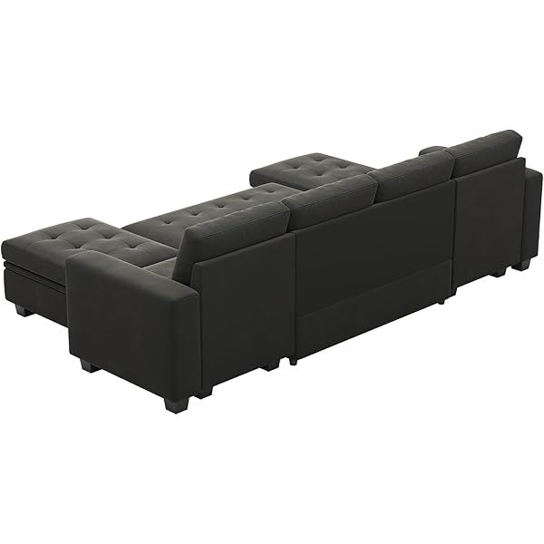 Sofá cama modular seccional con sofá cama extraíble Sofá cama modular de dos plazas