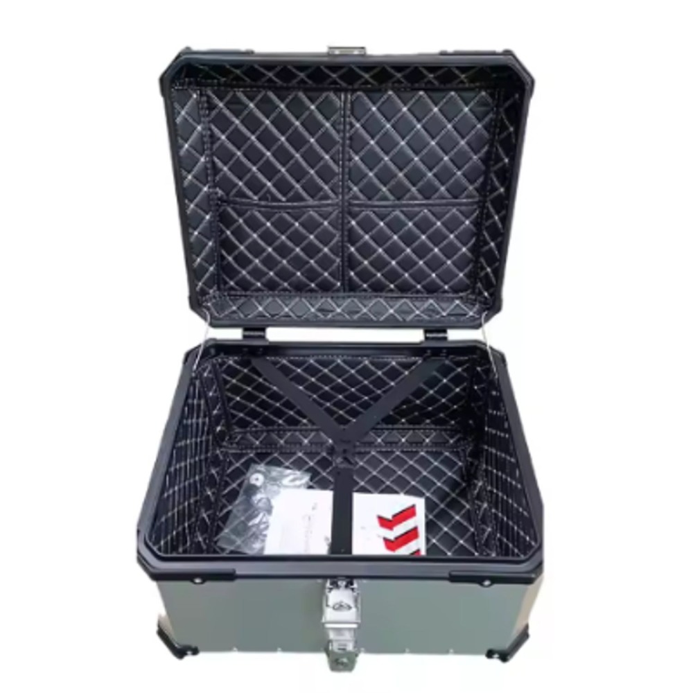 CAJUELA DE ALUMINIO PARA MOTO 55L MODELO X