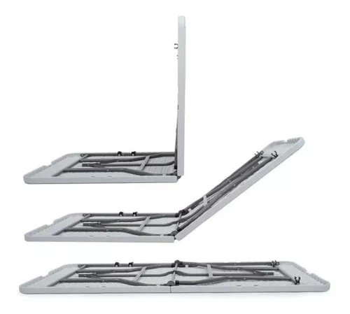 Mesa Plegable Portafolio Plástico 180cm Jardín