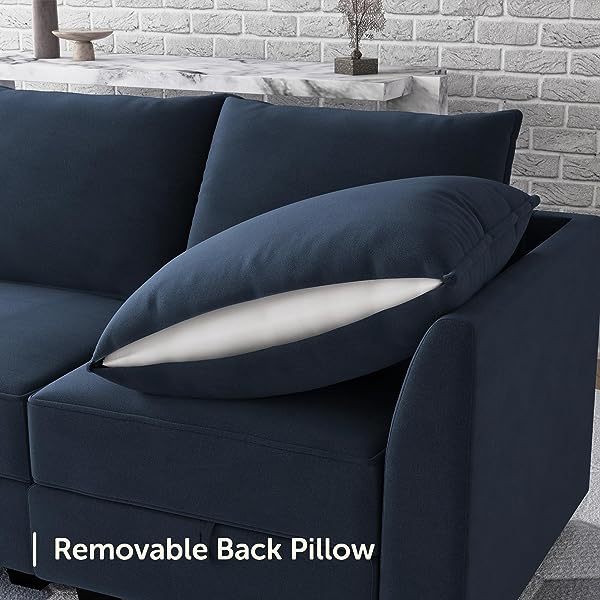 Sofá cama modular seccional con espacio de almacenamiento Sofás cama seccionales de terciopelo