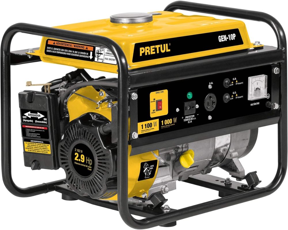 GEN-55P, Generador portátil 6.6 kW motor a gasolina