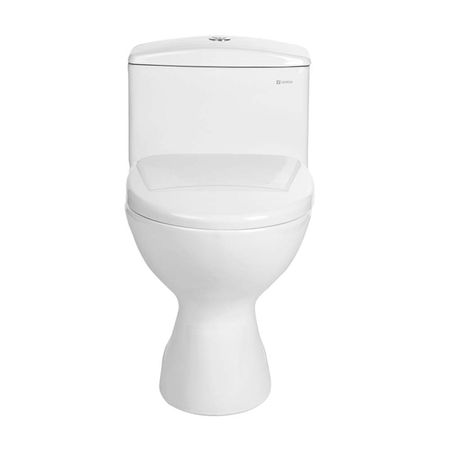 Inodoro One Piece Ibiza Blanco + Ovalín para sobreponer Bari Blanco Vainsa