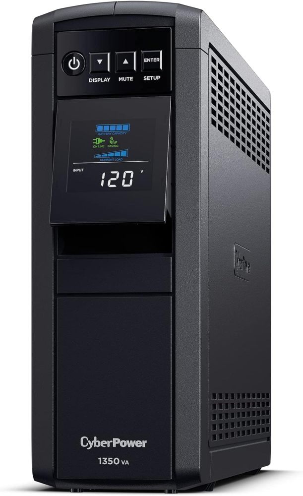 CP1000PFCLCD PFC Sinewave UPS 1000VA 600W PFC Compatible Mini