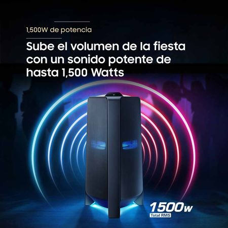 Torre de Sonido Bluetooth 1500W MX-T70/PE