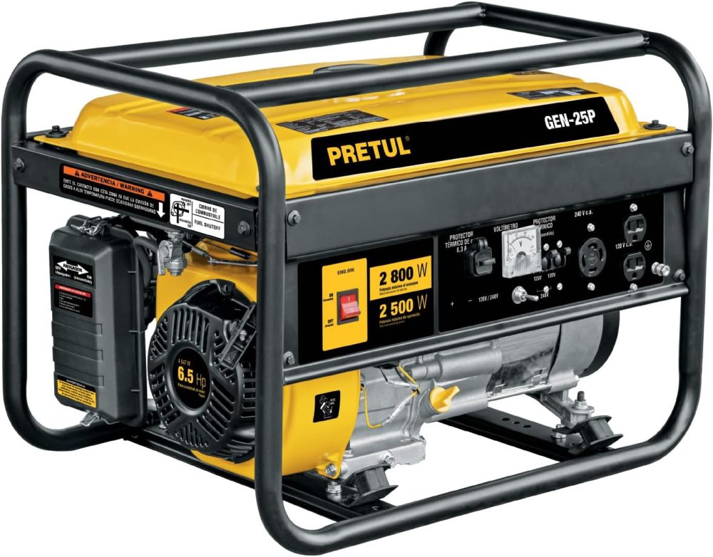 GEN-55P, Generador portátil 6.6 kW motor a gasolina