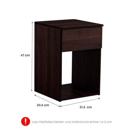 Pack Dormitorio  plazas + Veladores + Sofá Cama + Televisor LED 32" FHD
