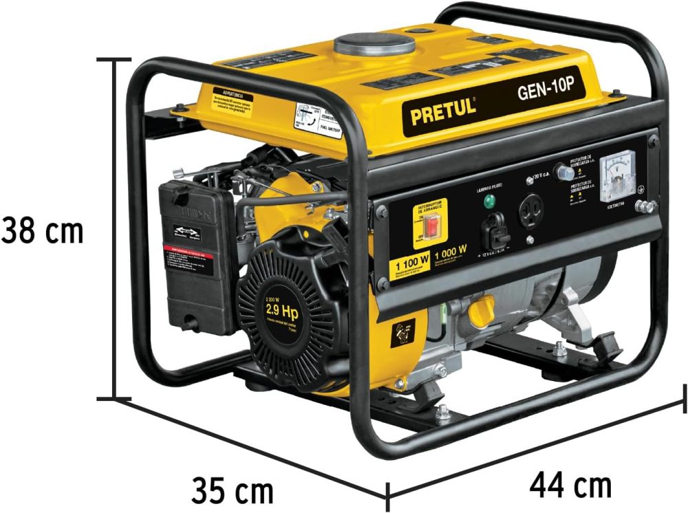 GEN-55P, Generador portátil 6.6 kW motor a gasolina