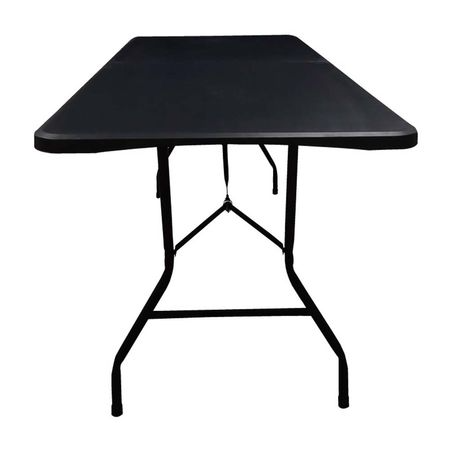 Mesa Catering Plegable Negro 180cm