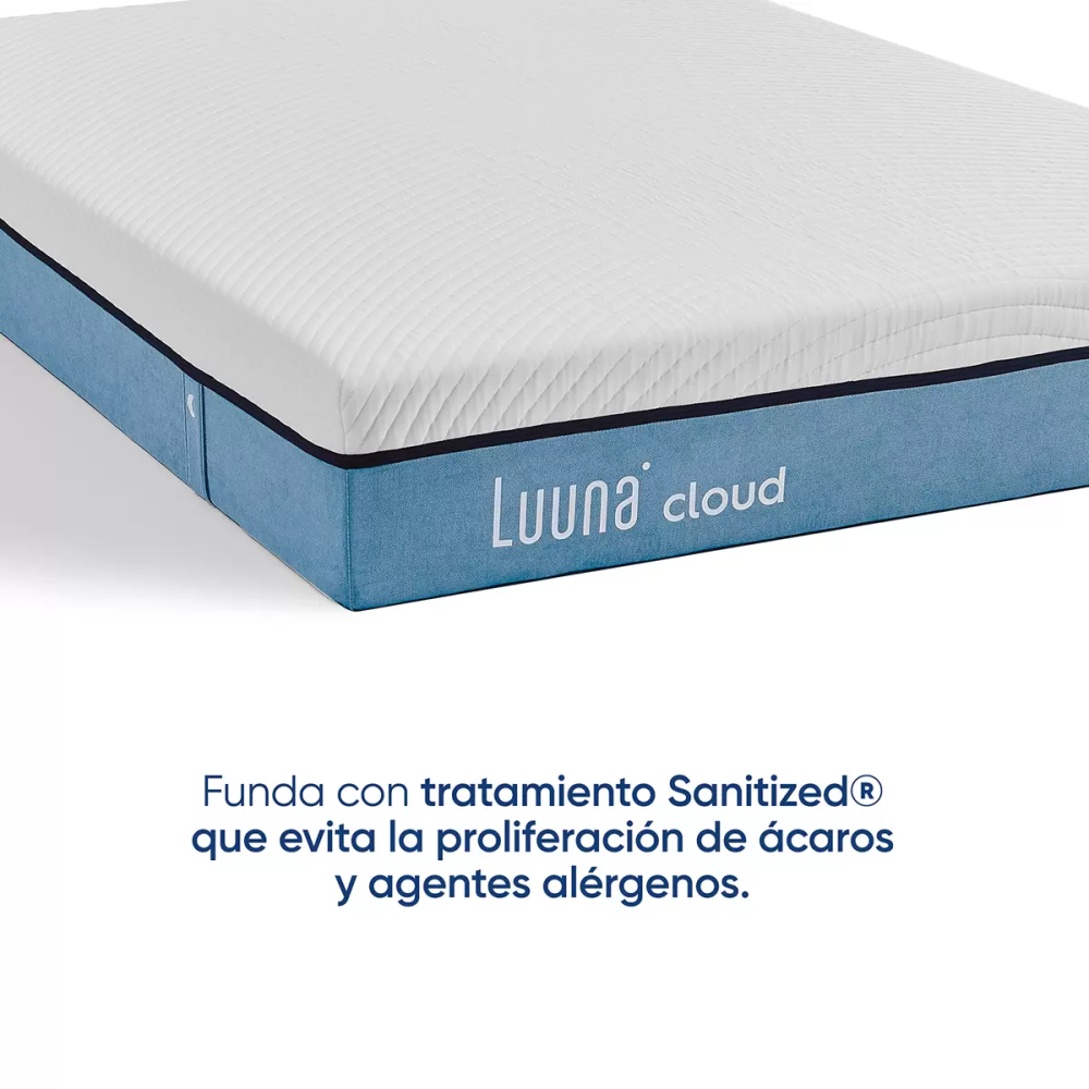 Luuna Cloud, Colchón Queen, Memory Foam