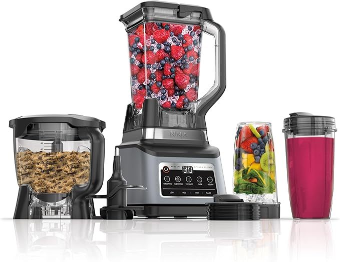 Sistema de Cocina 3 en 1, Set Licuadora con 5 programas | BN801