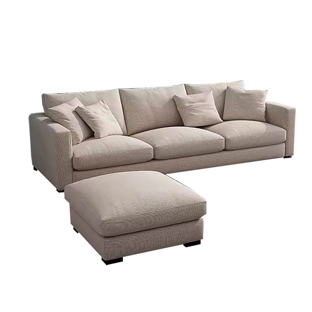 Sofa Mery Mas Banqueta Beige