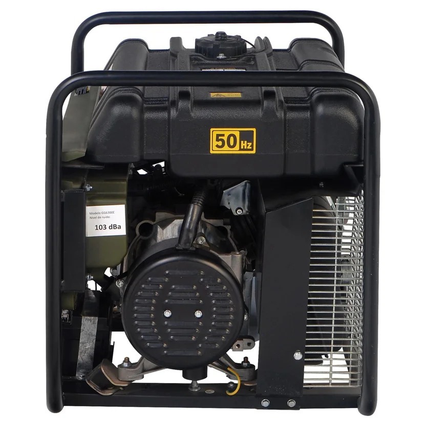 Planta Eléctrica a Gasolina 6.0Kw 6000W 110V 25Lt