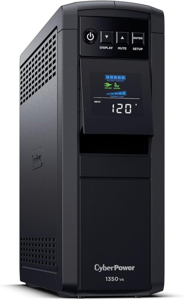 CP1000PFCLCD PFC Sinewave UPS 1000VA 600W PFC Compatible Mini