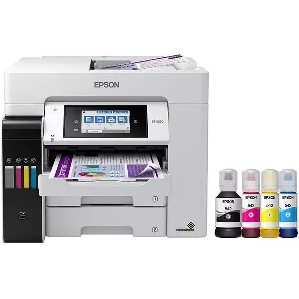 Impresora multifunción a color inalámbrica  ET-5850 Supertank