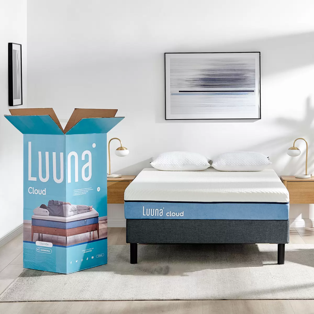 Luuna Cloud, Colchón Queen, Memory Foam