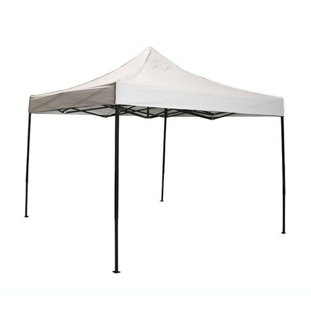 Toldo desplegable 3x3m Blanco