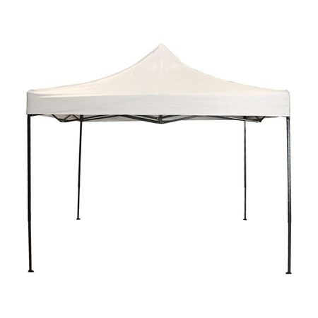 Toldo desplegable 3x3m Blanco